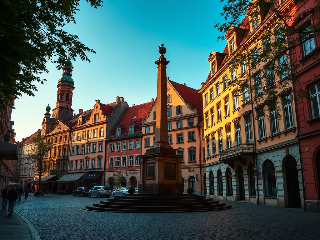 Widok na zabytkowy kościół w Nieszawie nad brzegiem Wisły.